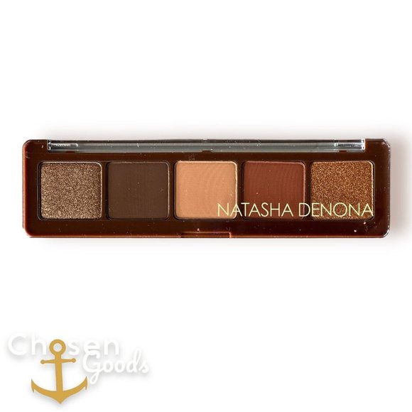 Natasha Denona Other - Natasha Denona Eyeshadow Palette ALLOY Matte & Shimmer 5 Shades Natural Nudes